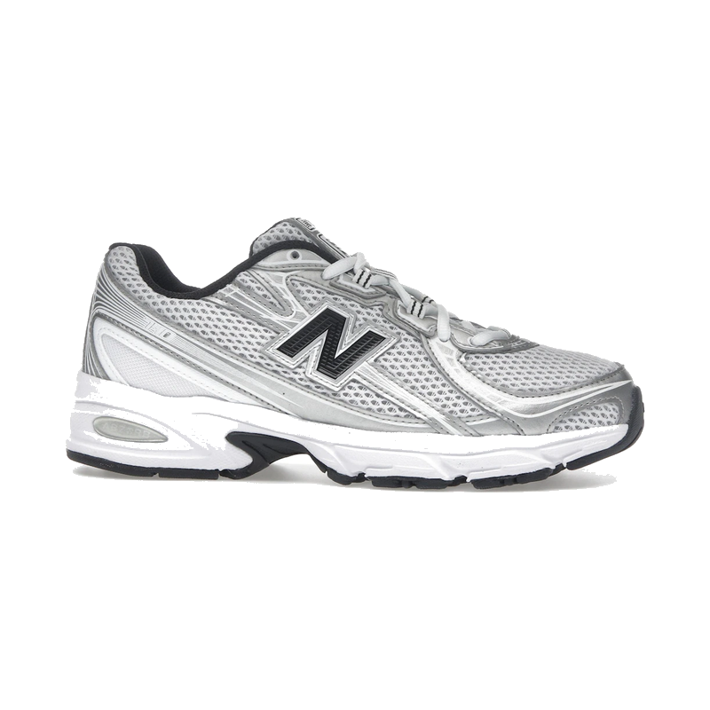 New Balance 740 White Silver Metallic Navy