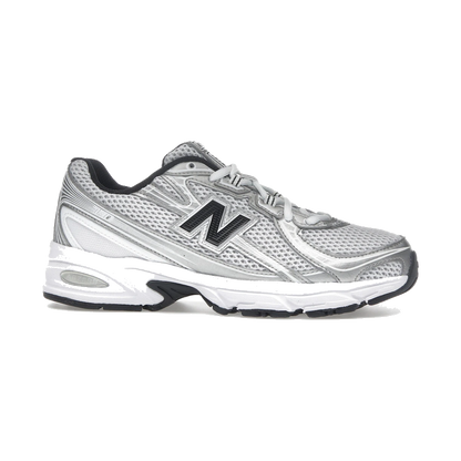 New Balance 740 White Silver Metallic Navy