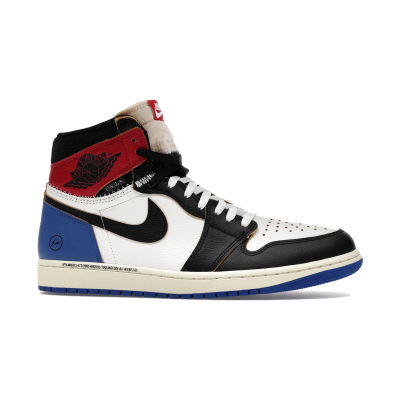 Air Jordan 1 Retro High OG SP Fragment x Union LA Varsity Red Sport Royal