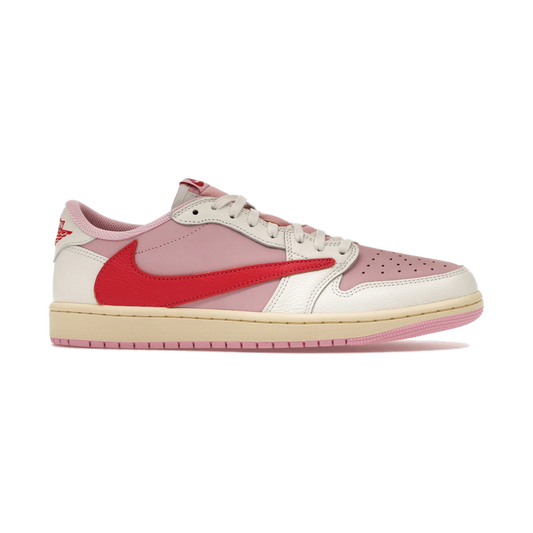 Air Jordan 1 Retro Low OG SP Travis Scott Sail Tropical Pink