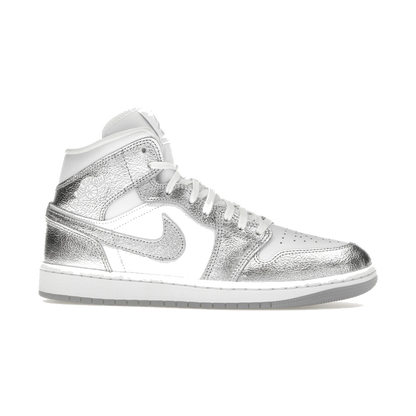 Air Jordan 1 Mid SE Metallic Silver