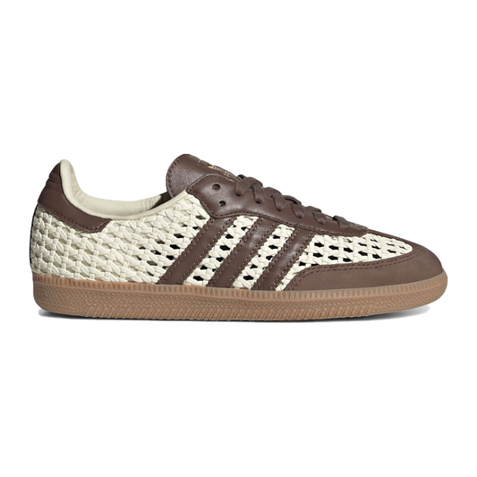 Adidas Samba OG Basketweave Cream White Earth Strata