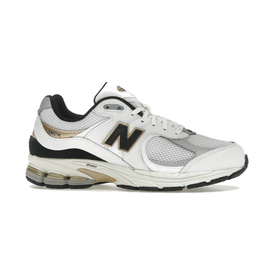 New Balance 2002R White Black Gold Metallic