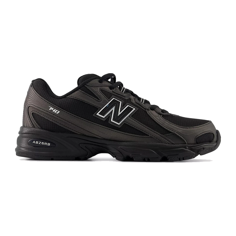 New Balance 740 Black Silver Metallic