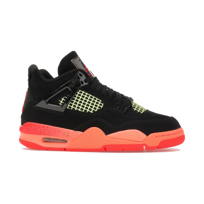 Air Jordan 4 Retro Black Infrared Barely Volt