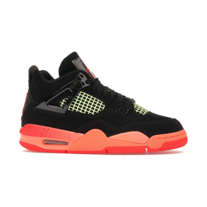 Air Jordan 4 Retro Black Infrared Barely Volt
