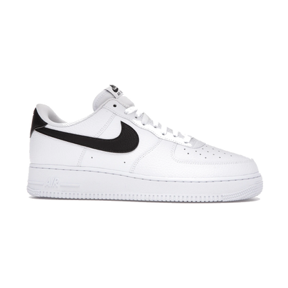 Nike Air Force 1 Low '07 White Black Pebbled Leather