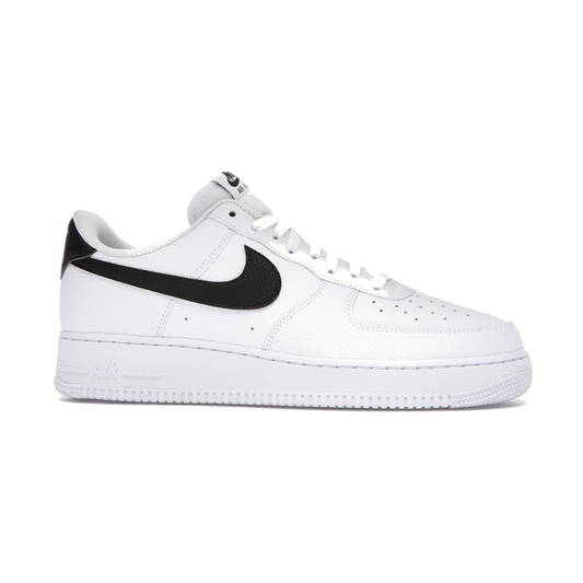 Nike Air Force 1 Low '07 White Black Pebbled Leather