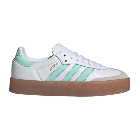 Adidas Sambae Cloud White Clear Mint Gold Metallic