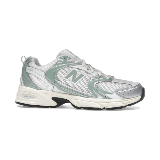 New Balance 530 Silver Metallic Mosaic Green