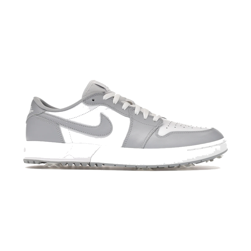 Air Jordan 1 Low Golf Spiked Wolf Grey White