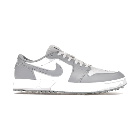 Air Jordan 1 Low Golf Spiked Wolf Grey White