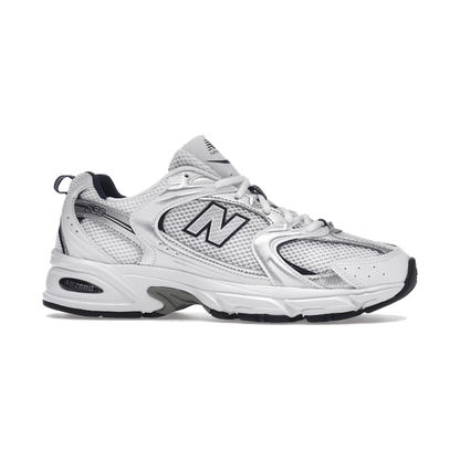 New Balance 530 White Silver Navy