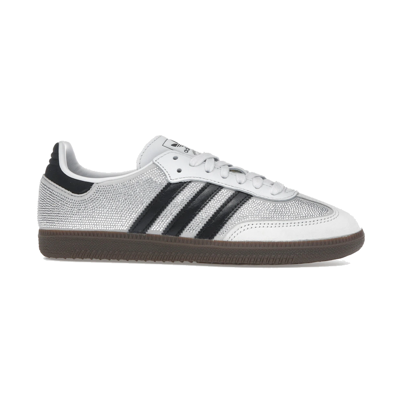 Adidas Samba OG Rhinestone Crystal White Silver