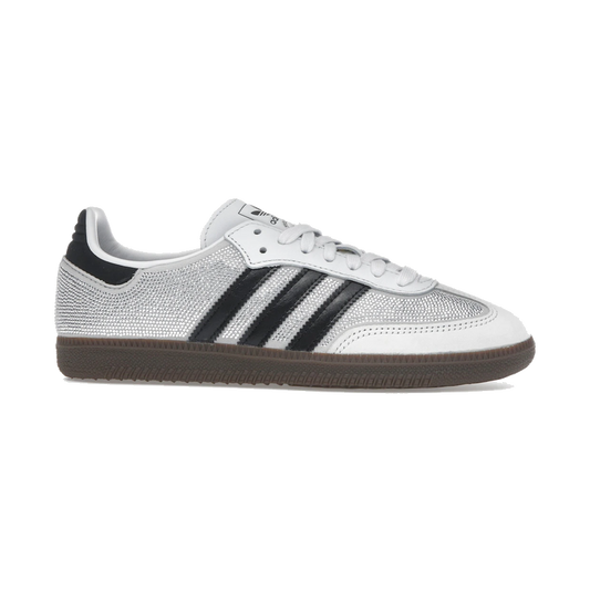 Adidas Samba OG Rhinestone Crystal White Silver