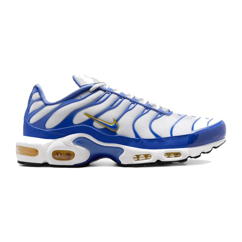 Nike Air Max Plus White Lyon Blue Varsity Maize
