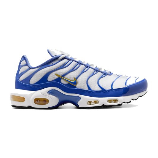Nike Air Max Plus White Lyon Blue Varsity Maize