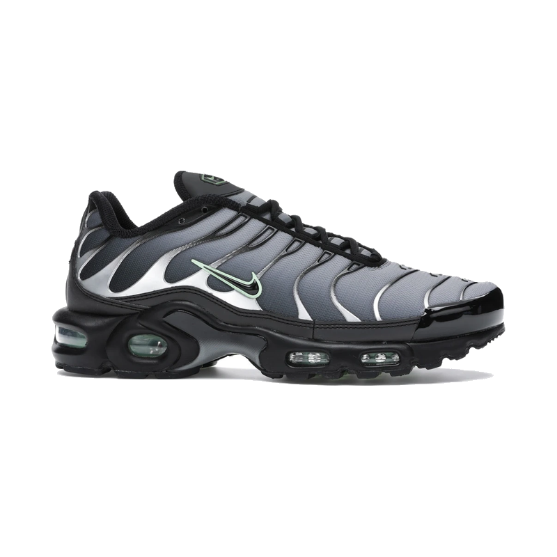 Nike Air Max Plus Black Particle Grey Vapour Green