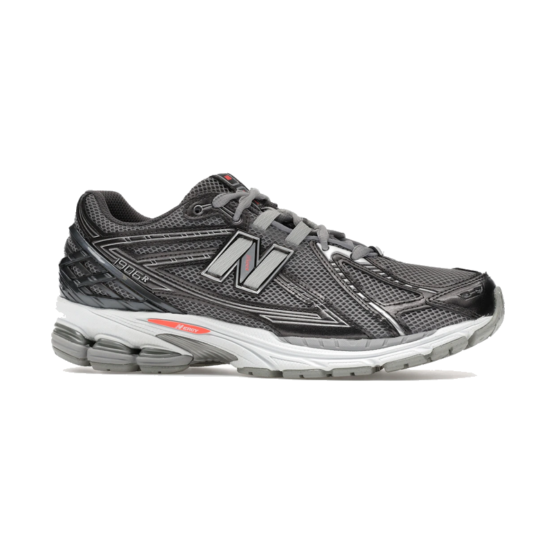 New Balance 1906R Black Metallic Urgent Red Slate
