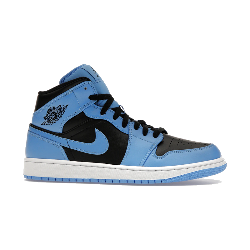 Air Jordan 1 Mid University Blue Black