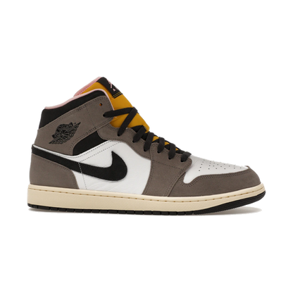 Air Jordan 1 Mid SE White Cave Stone