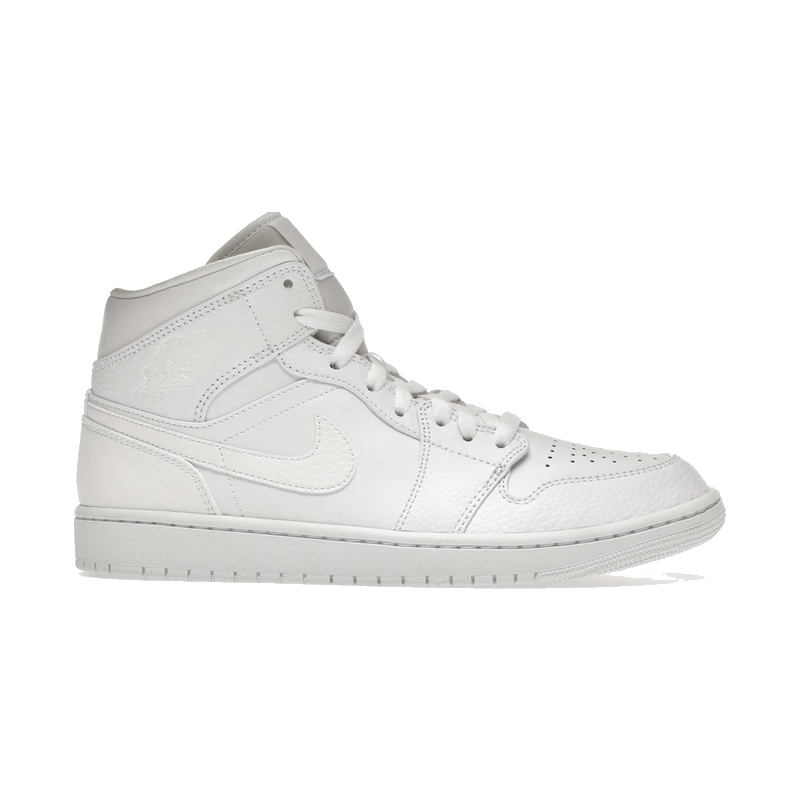 Air Jordan 1 Mid Triple White 2.0 2020