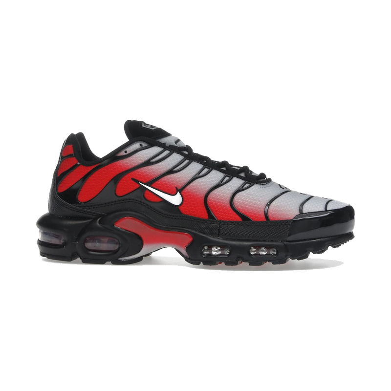 Nike Air Max Plus Pure Platinum University Red Black White