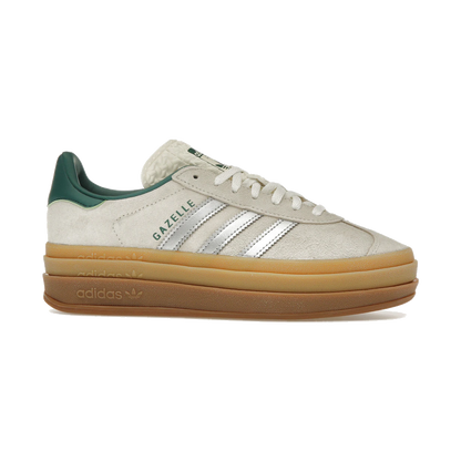 Adidas Gazelle Bold Off White Collegiate Green