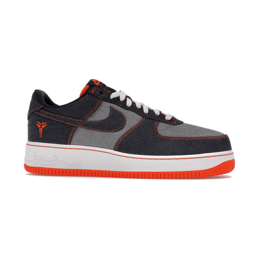 Nike Air Force 1 Low Protro Kobe Bryant Denim Obsidian Safety Orange