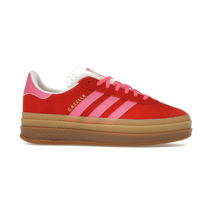 Adidas Gazelle Bold Collegiate Red Lucid Pink