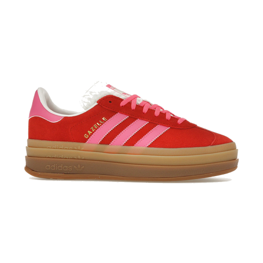 Adidas Gazelle Bold Collegiate Red Lucid Pink