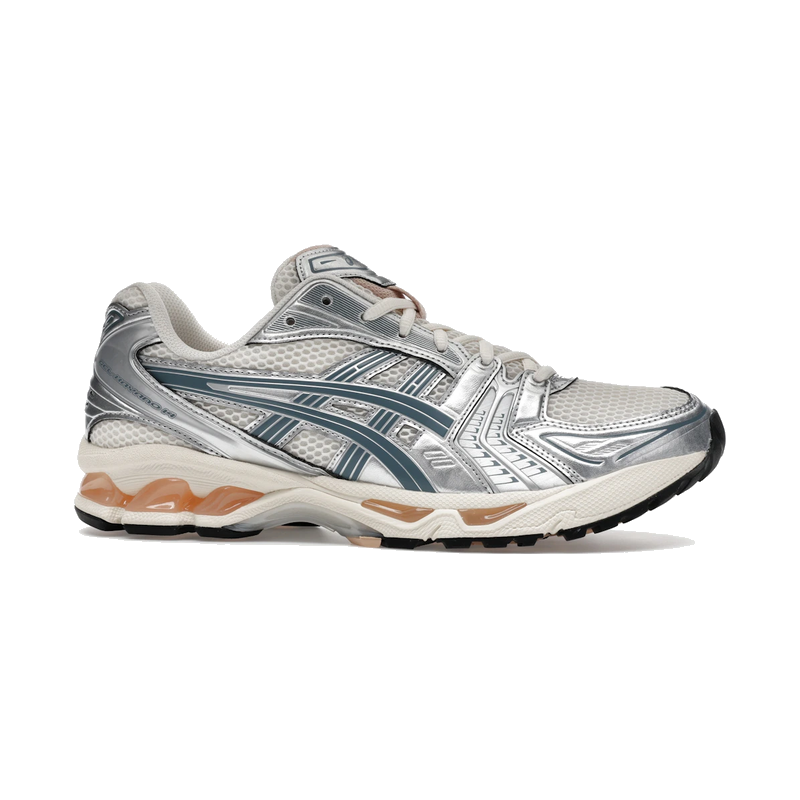 ASICS Gel-Kayano 14 Birch Pure Silver Teal Gold