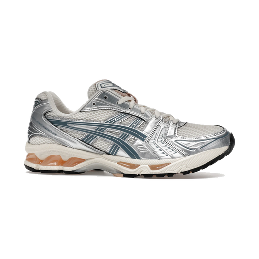 ASICS Gel-Kayano 14 Birch Pure Silver Teal Gold
