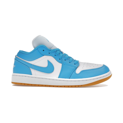 Air Jordan 1 Low White Gum Light Brown Dark Powder Blue