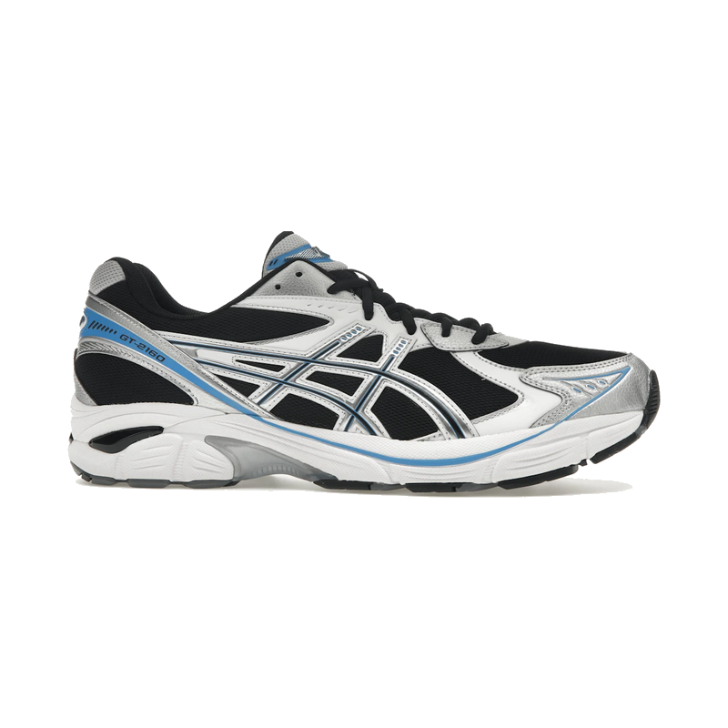 ASICS GT-2160 Black Pure Silver Bright Blue