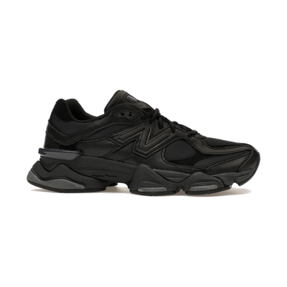 New Balance 9060 Triple Black Leather