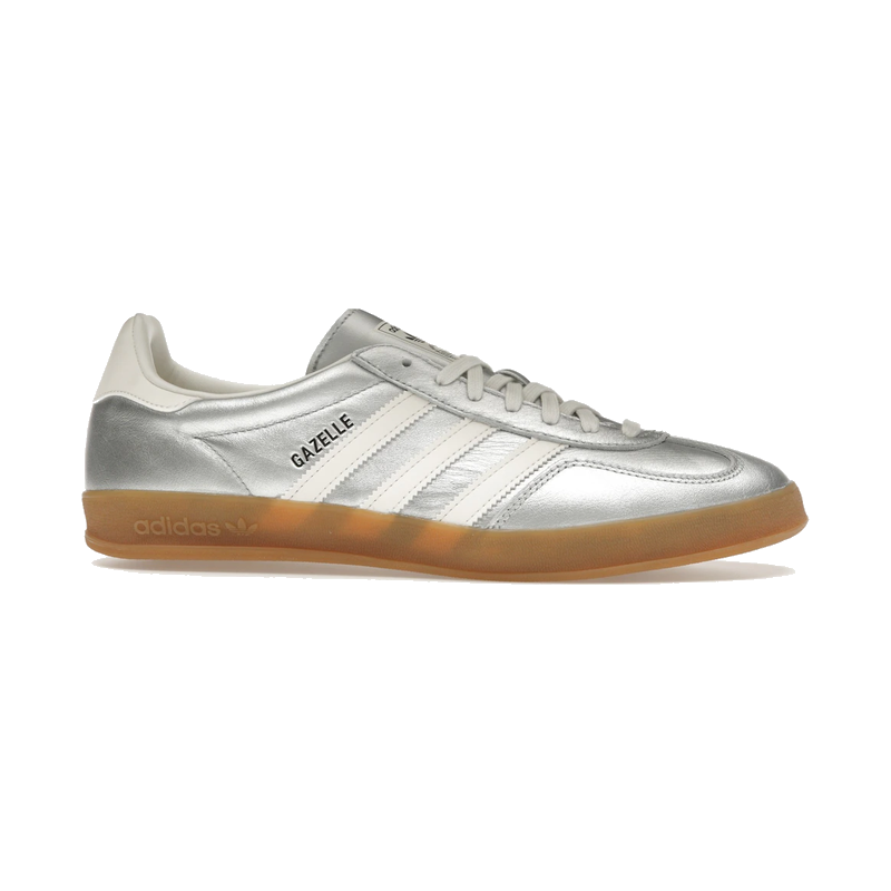 Adidas Gazelle Indoor Silver Metallic Core White