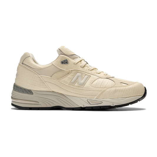 New Balance 991 MiUK Oyster Grey Crocodile