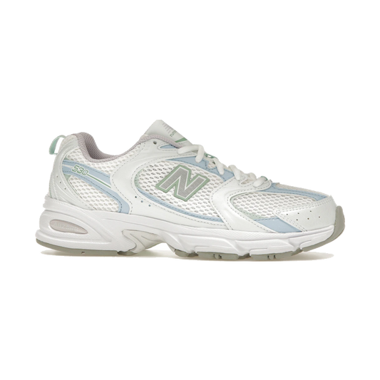 New Balance 530 White Light Chrome Blue Clay Ash