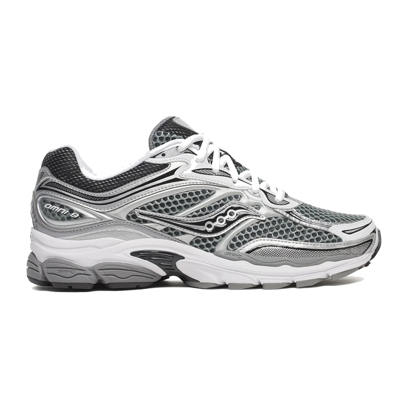 Saucony ProGrid Omni 9 Grey Silver Black