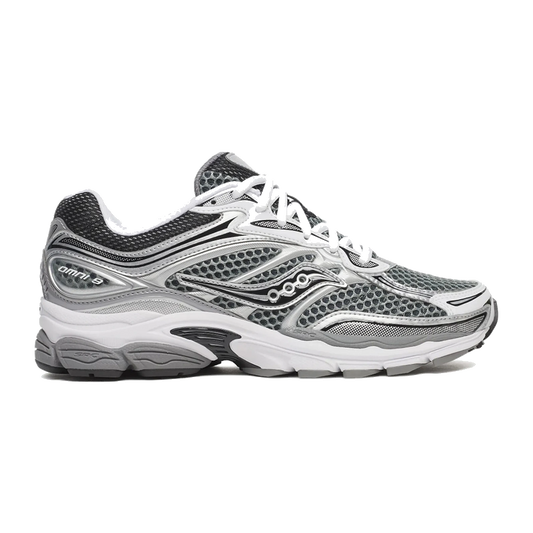 Saucony ProGrid Omni 9 Grey Silver Black