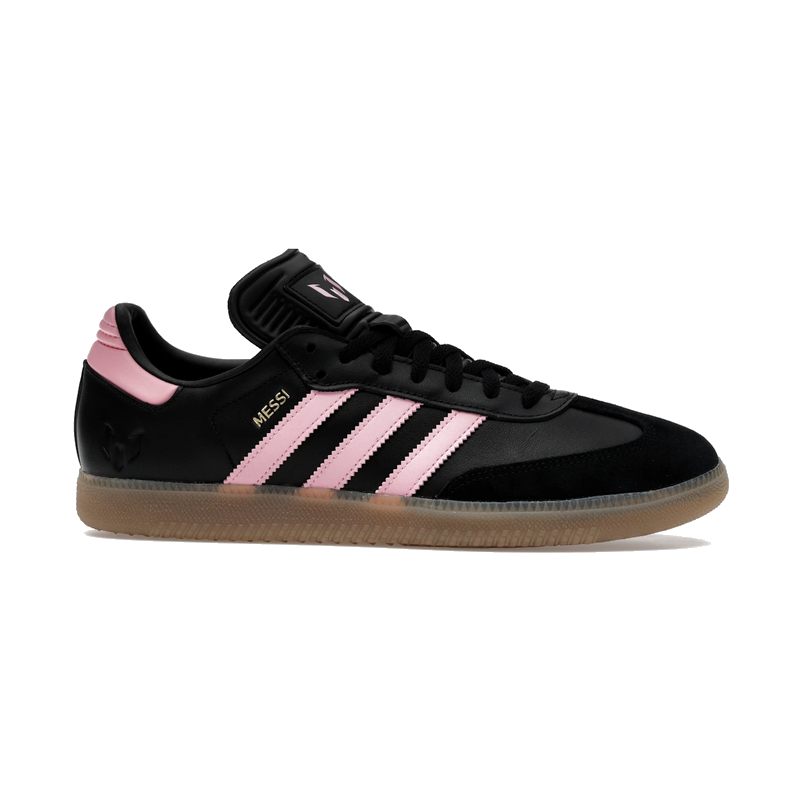 Adidas Samba Messi Black Gold Metallic