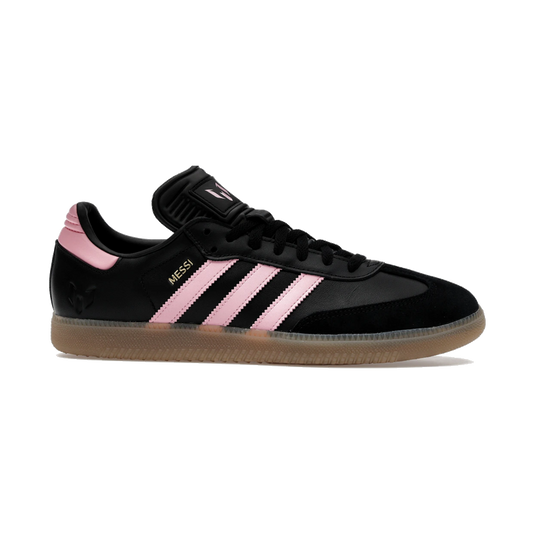 Adidas Samba Messi Black Gold Metallic