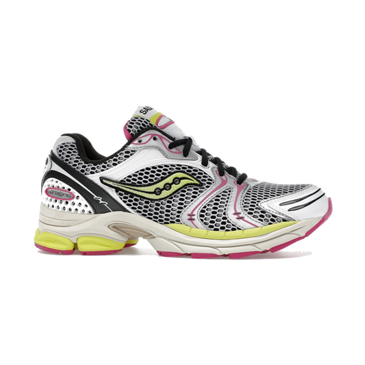 Saucony ProGrid Triumph 4 White Fluo Pink