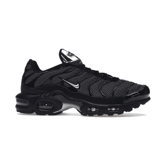 Nike Air Max Plus Black Suede Silver