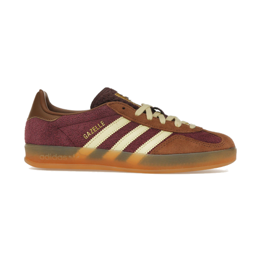 Adidas Gazelle Indoor Maroon Almost Yellow