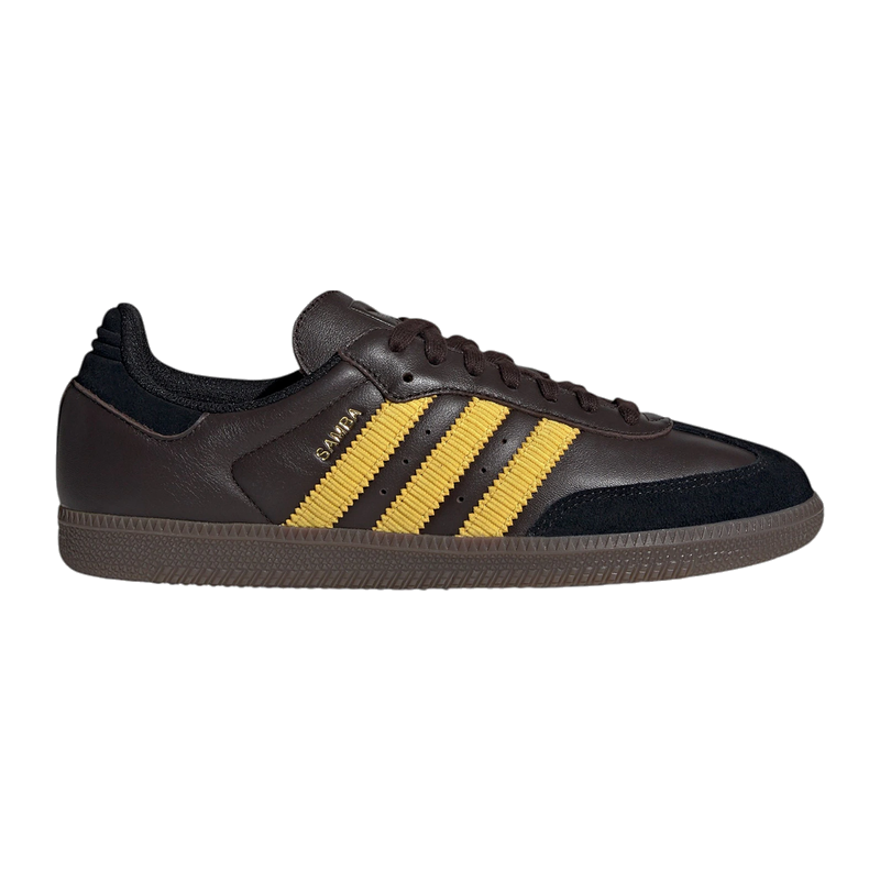 Adidas Samba OG Aurora Coffee EQT Yellow