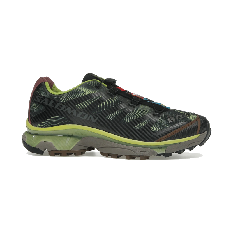 Salomon XT-4 OG Rave at Dawn Black Dark Citron