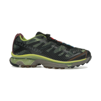 Salomon XT-4 OG Rave at Dawn Black Dark Citron