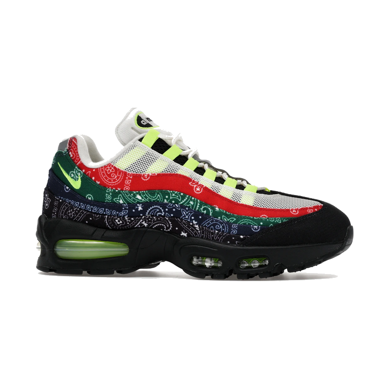 Nike Air Max 95 OG Big Bubble Neon Paisley Bandana